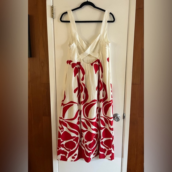 Anthropologie Front Cutout Tropical Senorita Maxi Dress - Picture 5 of 8